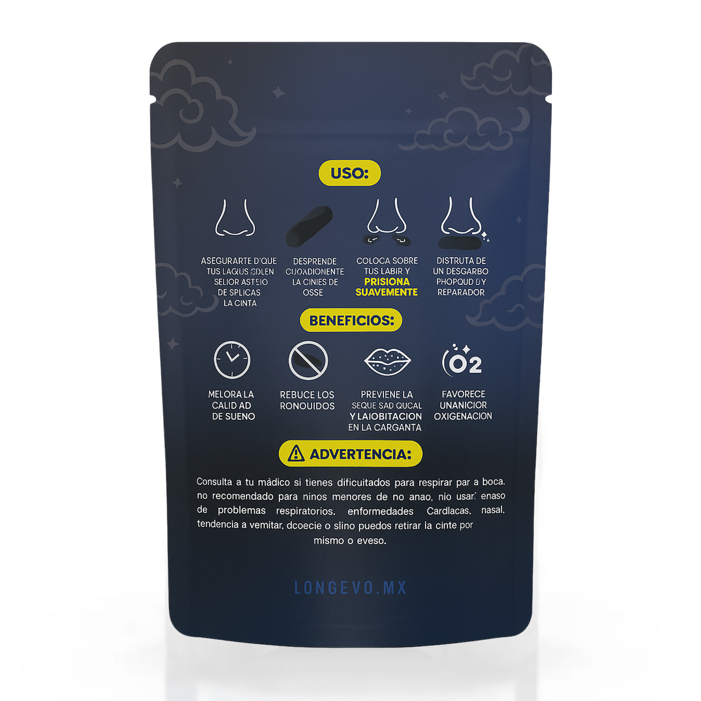 Longevo® Cintas Bucales 30 días