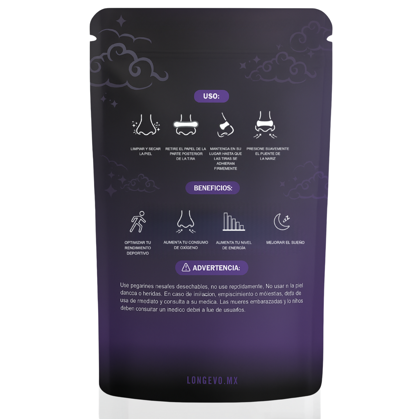 Longevo® Tiras Nasales 30 días