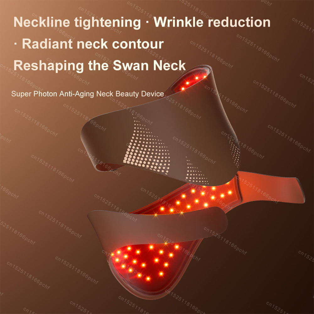 Máscara Led Roja Terapia Facial Rejuvenecimiento Piel Acne