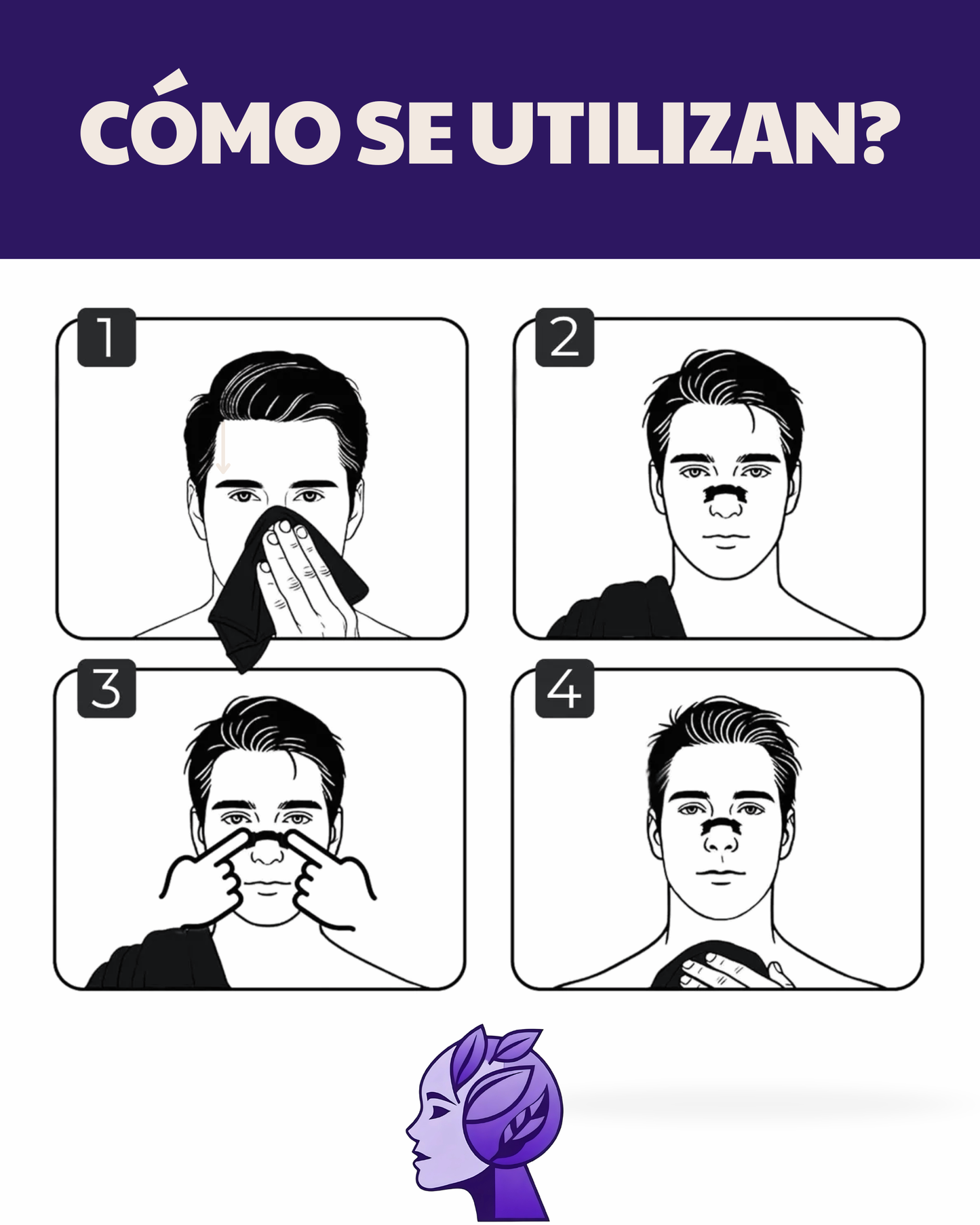 Longevo® Tiras Nasales 30 días